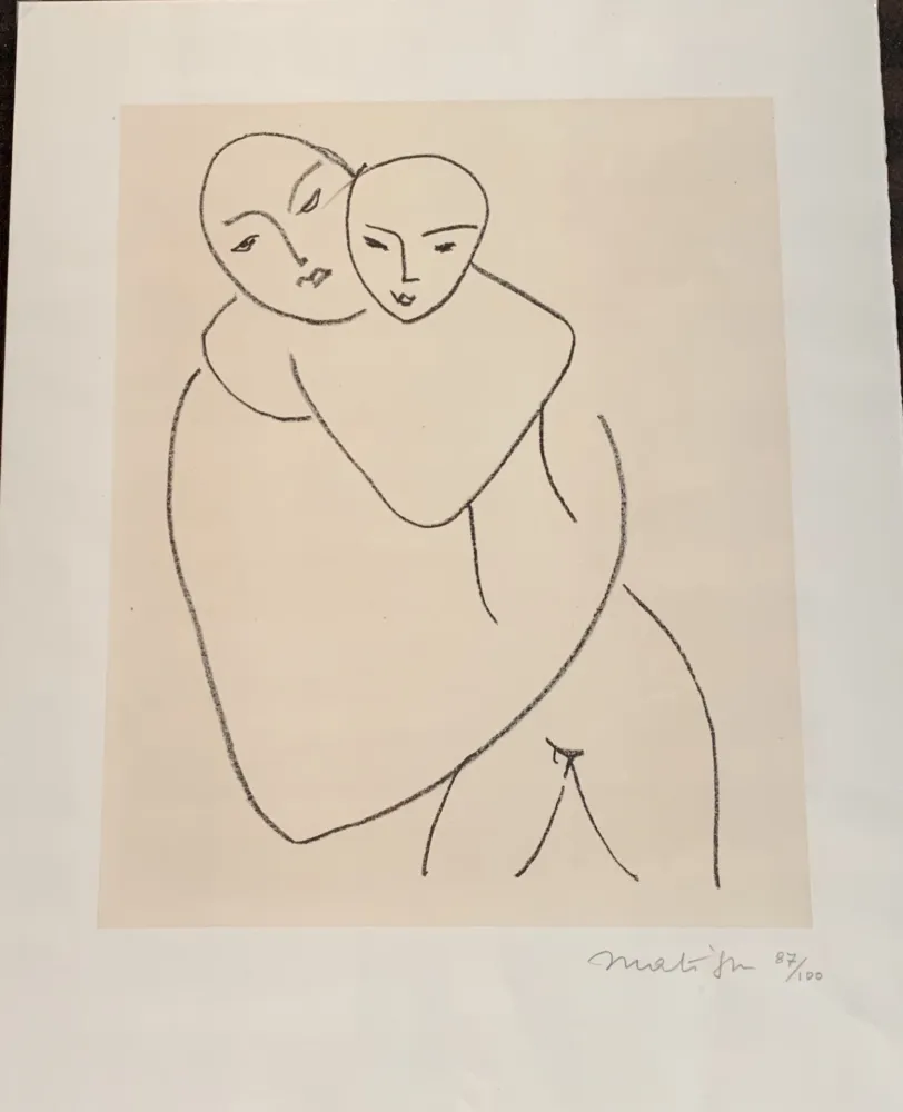 Lithografie Matisse - Vierge et l’enfant