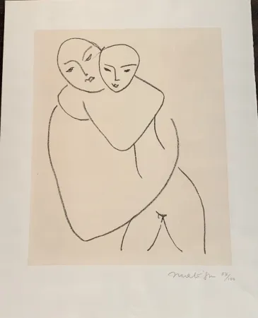 Lithografie Matisse - Vierge et l’enfant