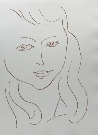 Lithografie Matisse - Visages II