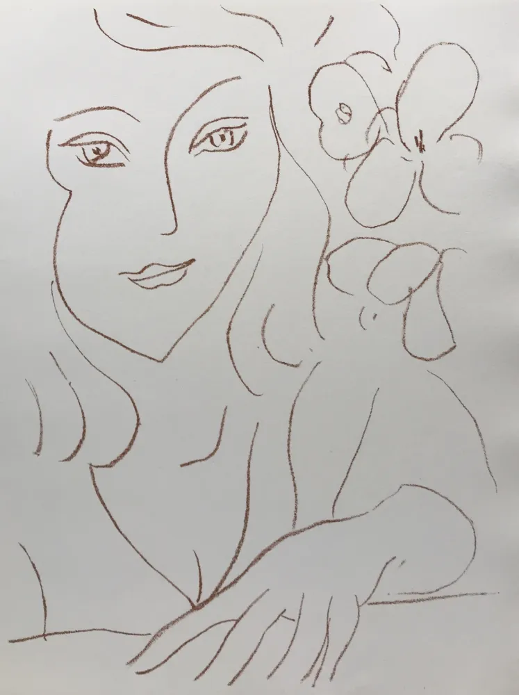 Lithografie Matisse - Visages III