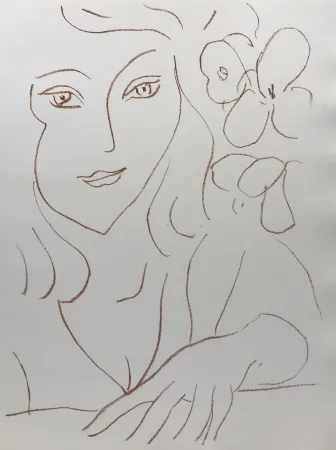 Lithografie Matisse - Visages III