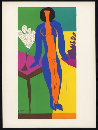 Lithografie Matisse - ZULMA (1950). Très rare épreuve du tirage de luxe sur Arches (1958)