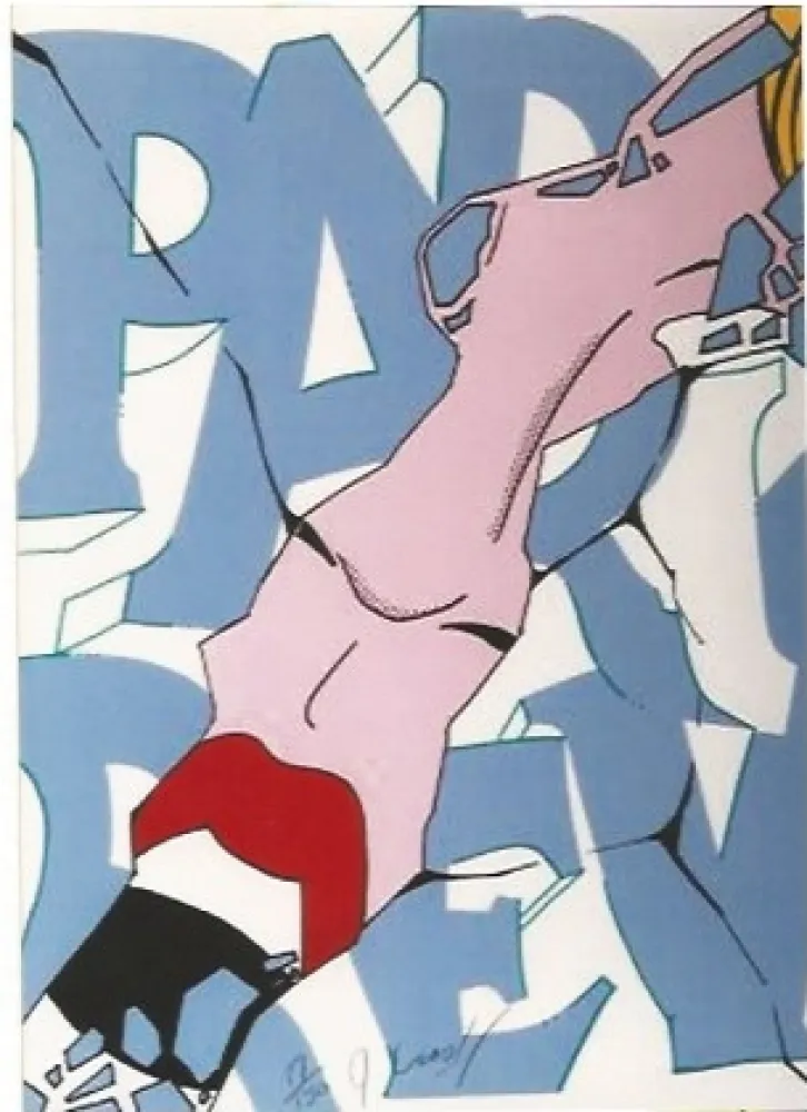 Zeefdruk Matos - Paris Review (Scream)