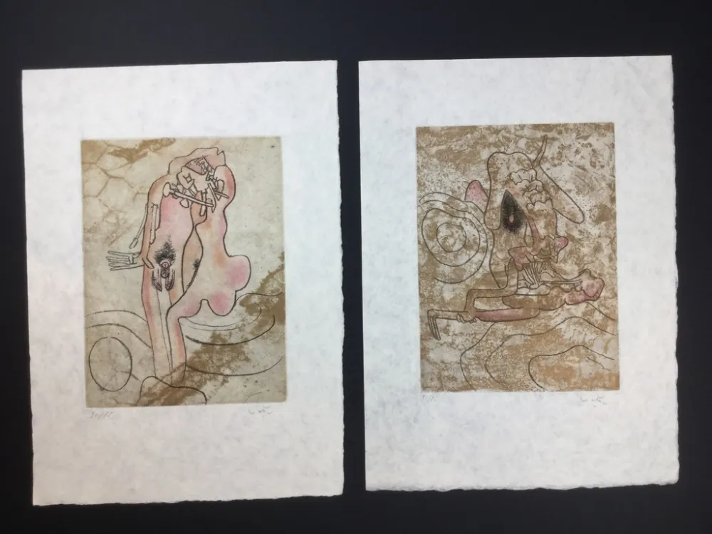 Ets En Aquatint Matta - 2 artworks from FMR folder
