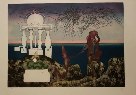 Ets En Aquatint Matta - 6 AM from L'Arc Obcur de heures