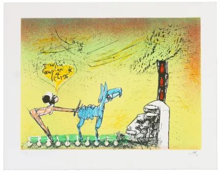 Lithografie Matta - All Cosmicstrippers III