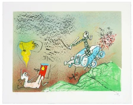 Lithografie Matta - All Cosmicstrippers X