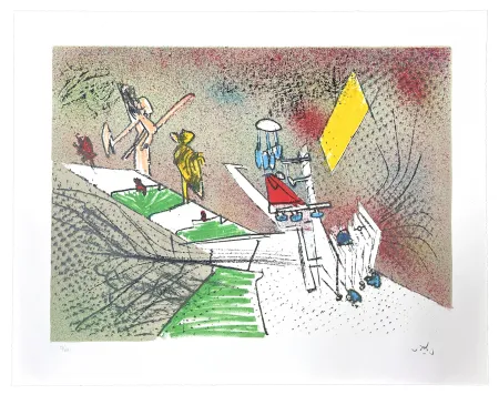 Lithografie Matta - All Cosmicstrippers X