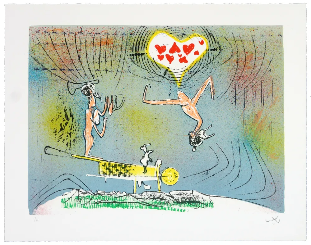 Lithografie Matta - All Cosmicstrippers XI