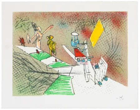 Lithografie Matta - All Cosmicstrippers XII