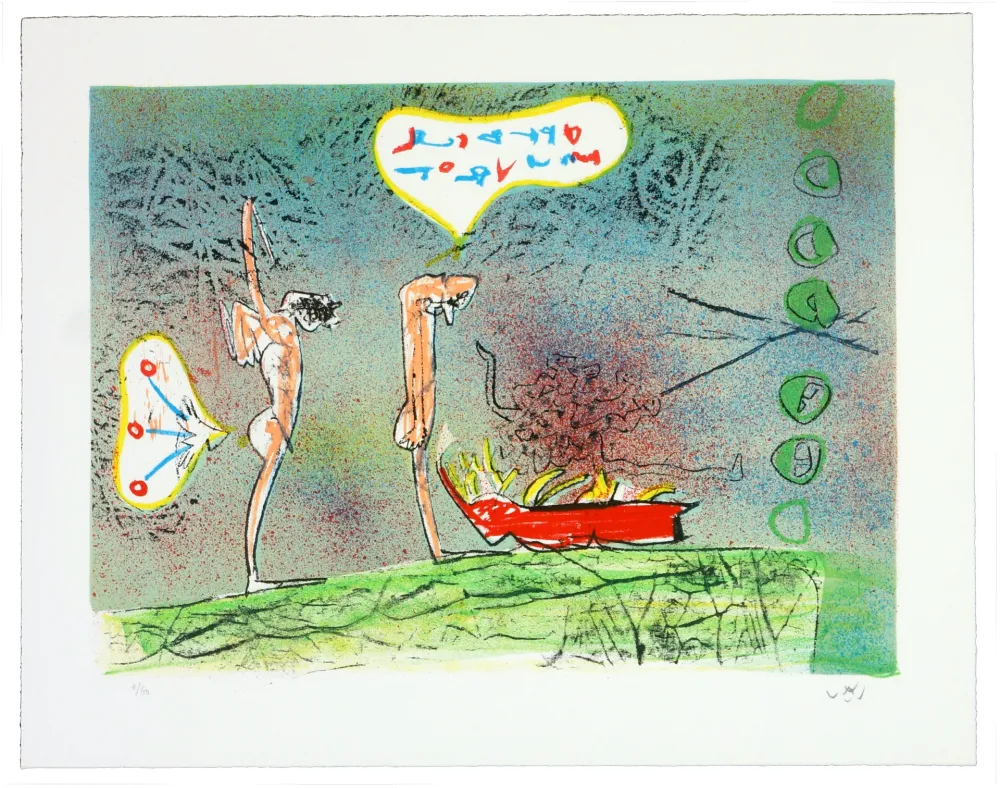 Lithografie Matta - All Cosmicstrippers XIV