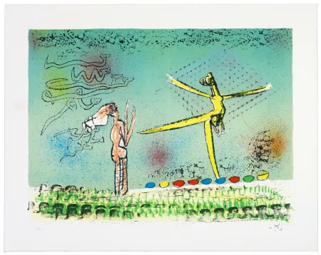 Lithografie Matta - All Cosmicstrippers XV