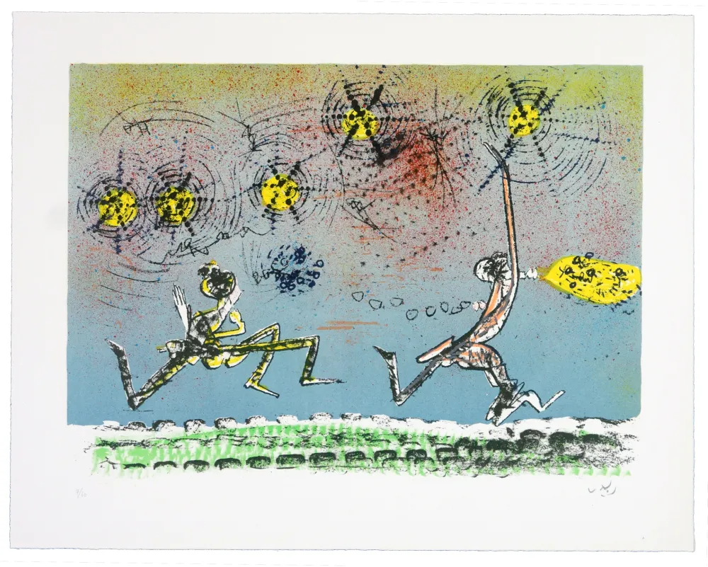 Lithografie Matta - All Cosmicstrippers XVI