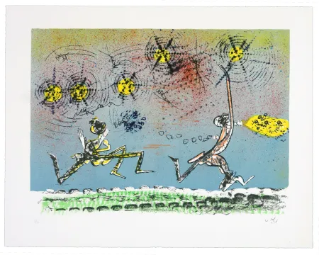 Lithografie Matta - All Cosmicstrippers XVI