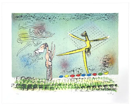 Lithografie Matta - All Cosmicstrippers XVI