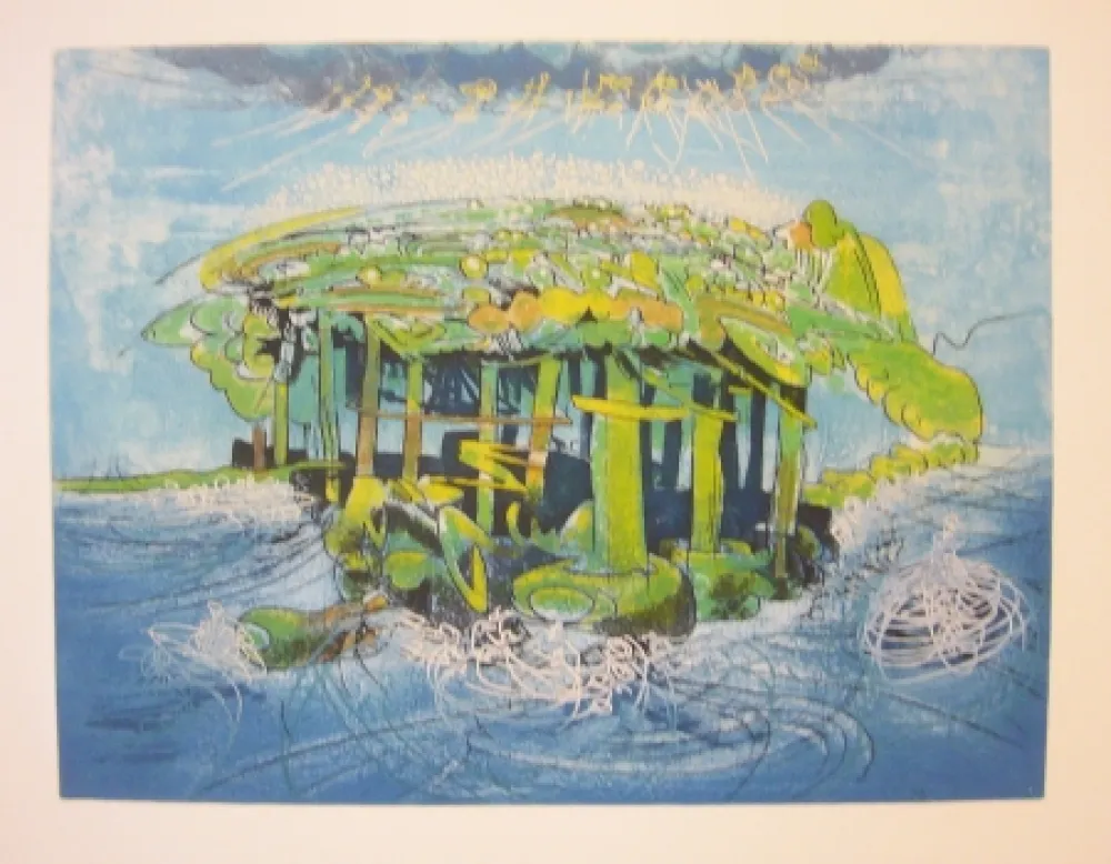 Ets En Aquatint Matta - Alpha