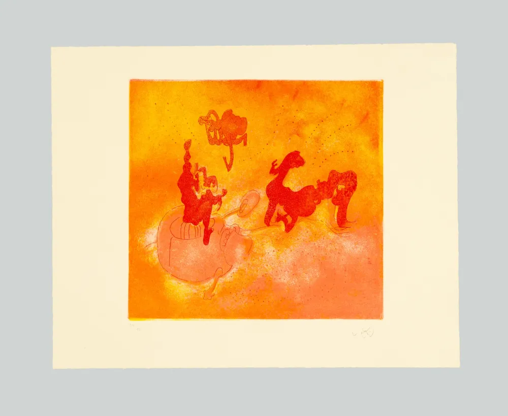 Ets En Aquatint Matta - Autoapocalipse