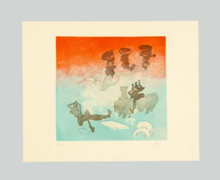 Ets En Aquatint Matta - Autoapocalipse