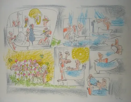 Lithografie Matta - Baden-Baden