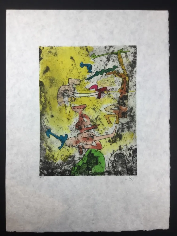 Ets En Aquatint Matta - Centre Noeuds