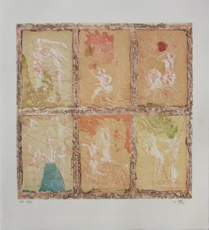 Ets En Aquatint Matta - Chair de rousse