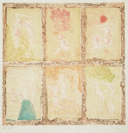 Ets En Aquatint Matta - Chair de rousse