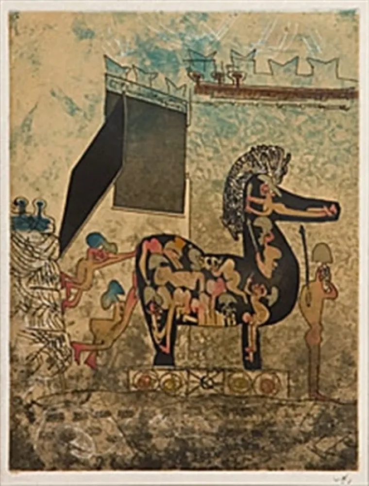 Ets En Aquatint Matta - CHAOSMOS