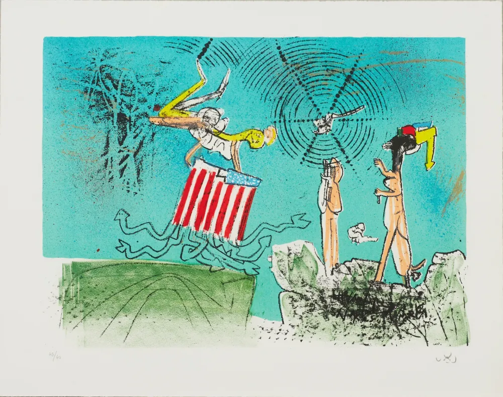 Lithografie Matta - Comique Trippe