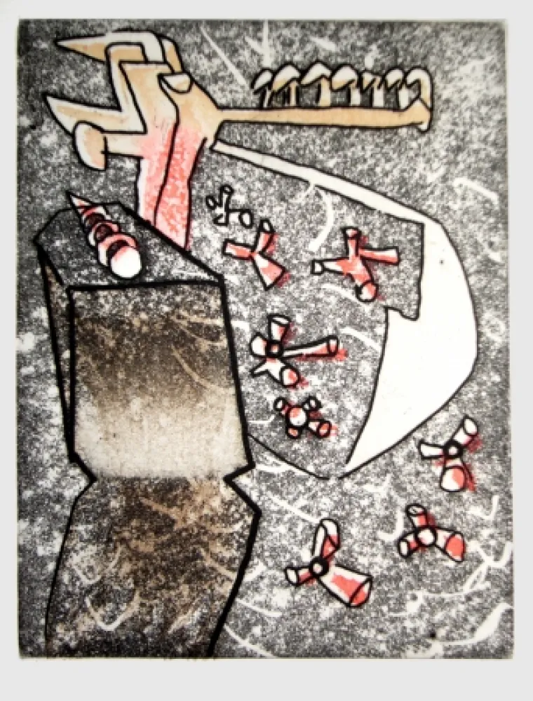 Geïllustreerd Boek Matta - Comme un semis de lacunes