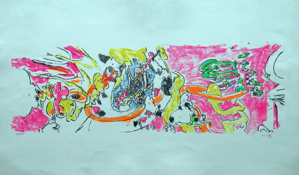 Lithografie Matta - Composition 1