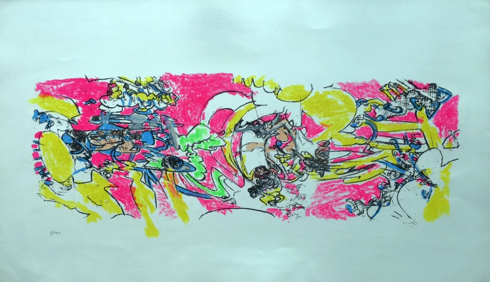 Lithografie Matta - Composition 2