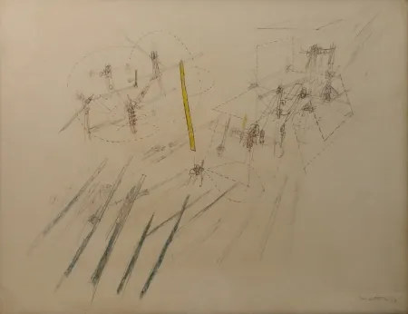 Geen Techniek Matta - Composition surréaliste