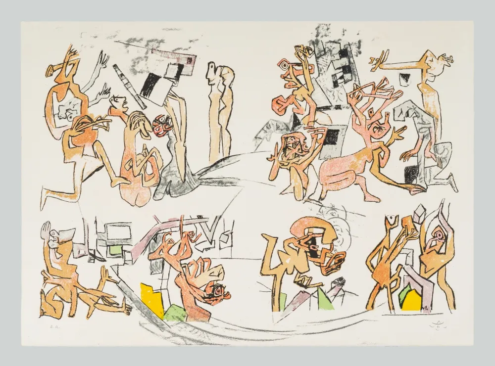 Zeefdruk Matta - Composizione