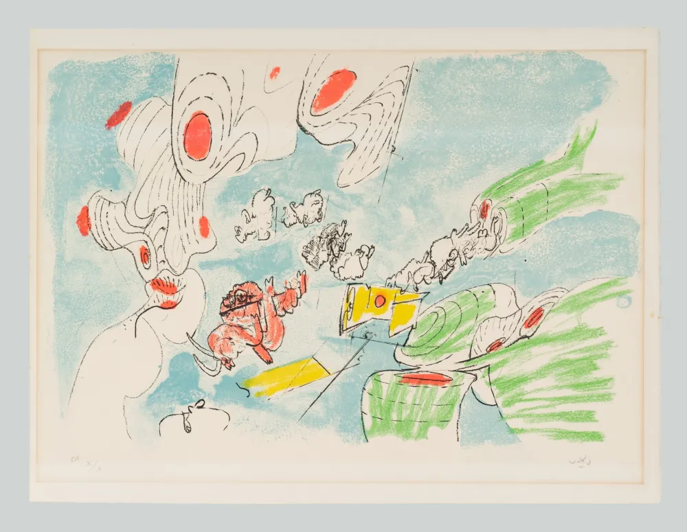 Zeefdruk Matta - Composizione