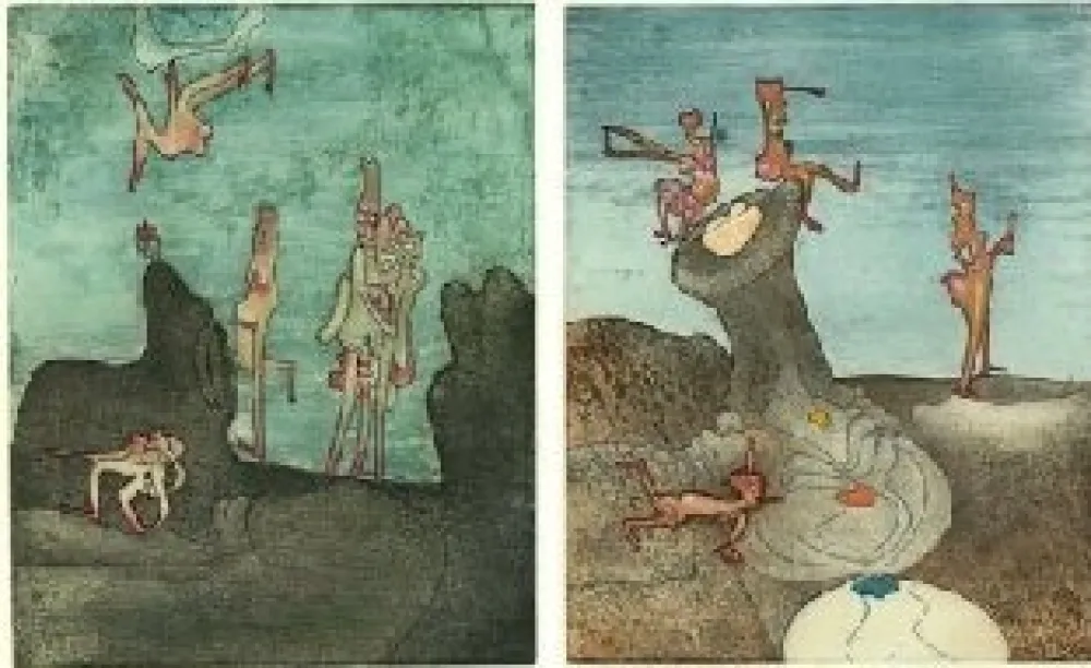 Ets En Aquatint Matta - Cosi Fan Tutte