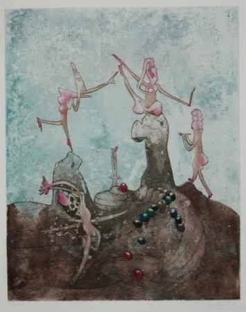 Ets En Aquatint Matta - Cosi fan tutte