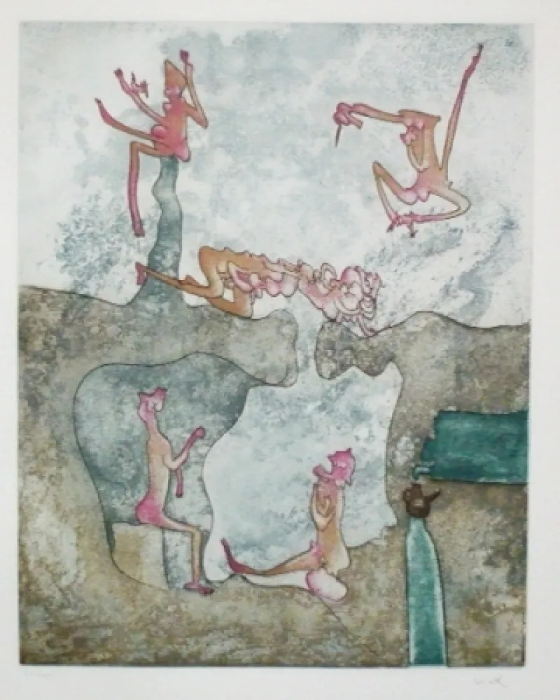 Ets En Aquatint Matta - Cosi fan tutte