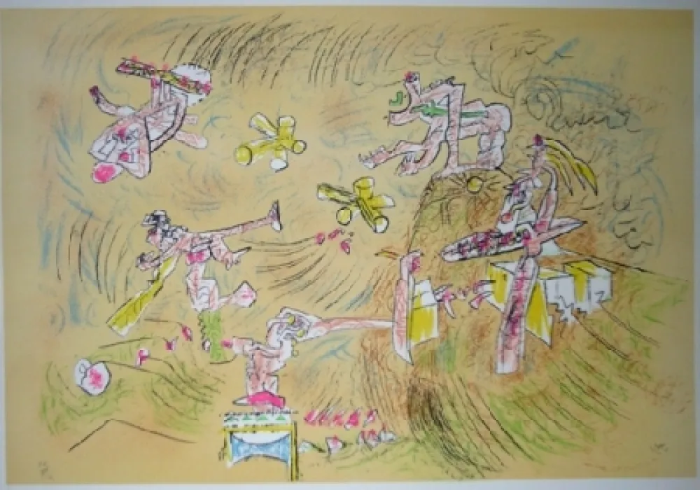 Lithografie Matta - Crueaut'elle