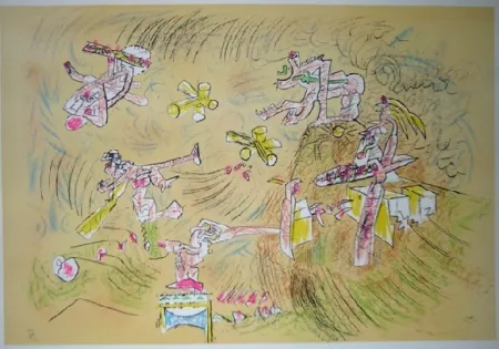 Lithografie Matta - Crueaut'elle