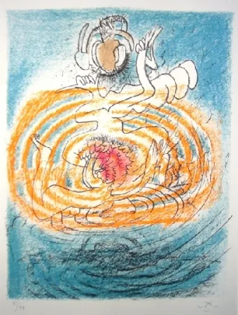 Ets En Aquatint Matta - D'or ling