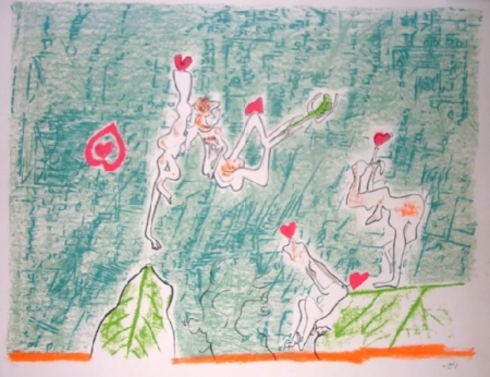 Lithografie Matta - Douze heures