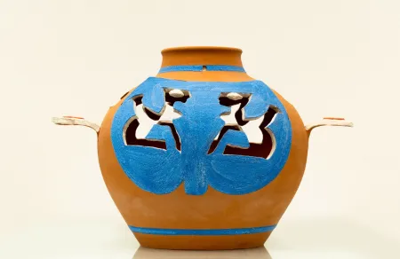 Geen Techniek Matta - Elleumine le temps. Lampada sfinge