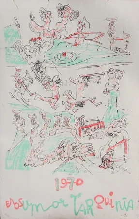 Zeefdruk Matta - Erosumor Tarquinia