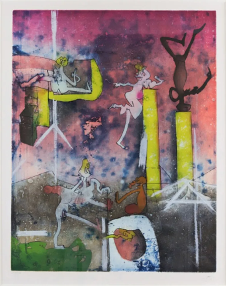 Ets En Aquatint Matta - Etre au monde 