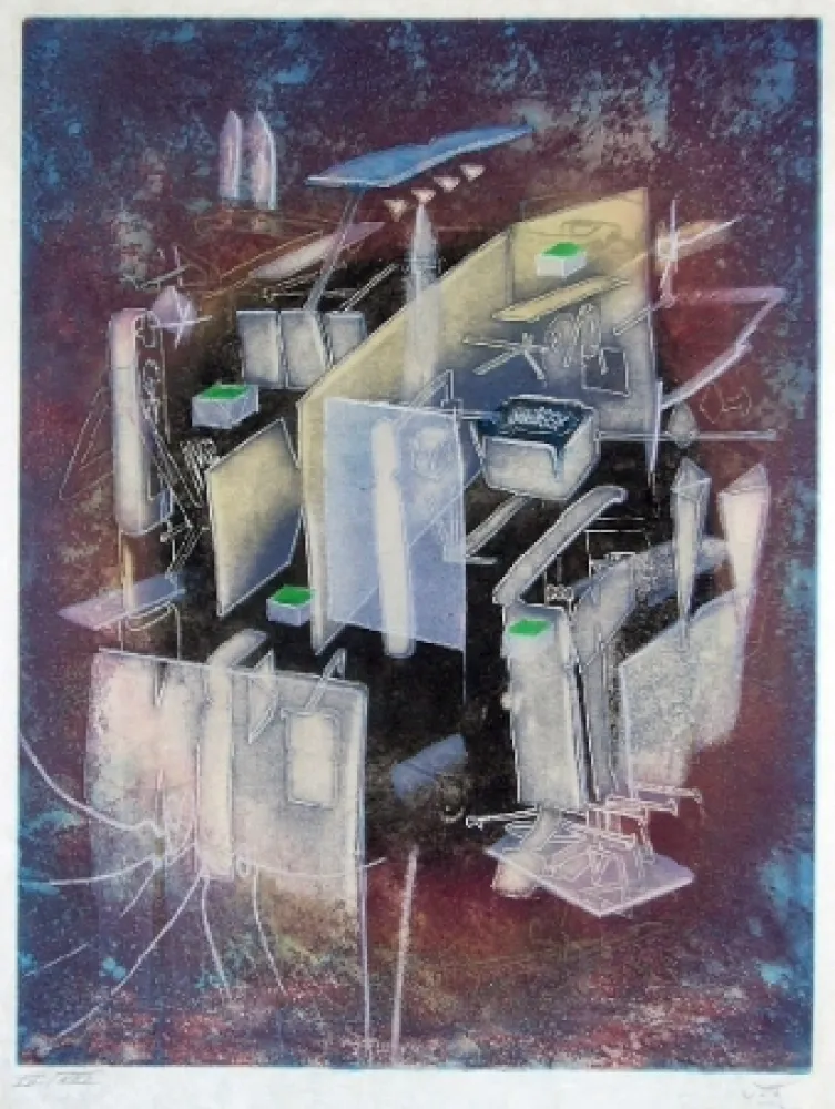 Ets En Aquatint Matta - Etre hommonde