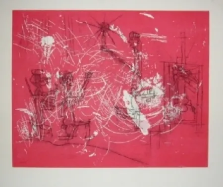 Ets En Aquatint Matta - Franqu-isme