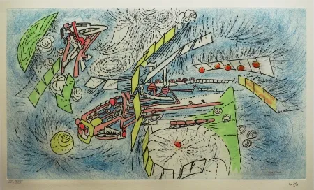 Ets En Aquatint Matta - Frappe le marteau qui frappe