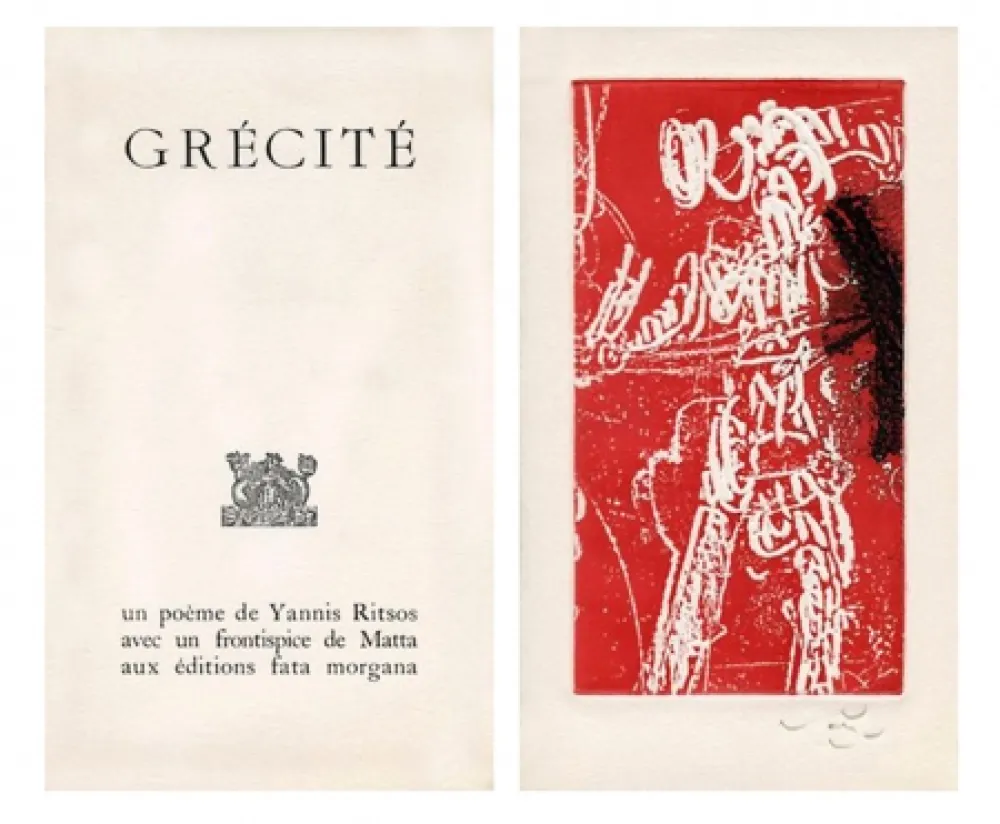 Geïllustreerd Boek Matta - Grécité