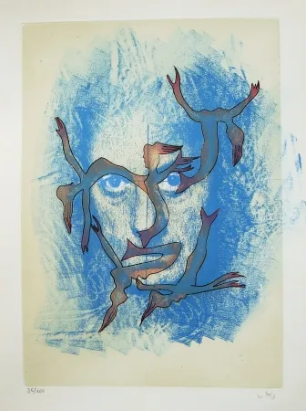 Ets En Aquatint Matta - Hommage à Man Ray