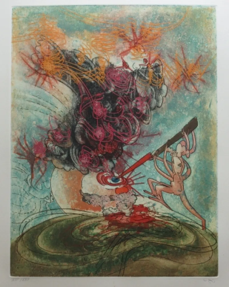 Ets En Aquatint Matta - Hom'mère - L'eautre (Planche 1)